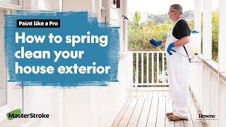 Paint like a Pro  How to spring clean your house exterior [upl. by Elvira879]