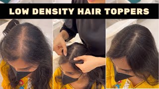 Light Hair Density Silk Toppers  Solutions For Hair Thinning  Hair Toppers For Women  shorts [upl. by Campball779]