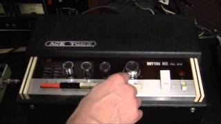 1967 ACE TONE RHYTHM ACE FR 3 ANALOG DRUM MACHINE by Distance Research [upl. by Sirraf116]