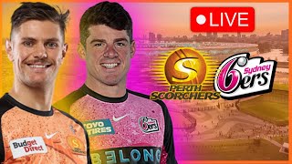 BBL 13  Perth Scorchers V Sydney Sixers  15th January 2024 [upl. by Esorrebma]