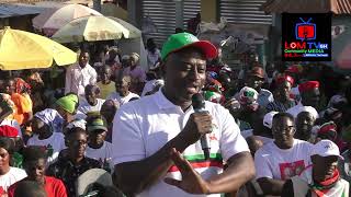 HON IBRAHIM TIA SPEAKS AT NDC VICTORY WALK [upl. by Atrebla882]