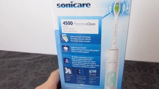 Philips Sonicare HX683724 ProtectiveClean 4500 Spazzolino Elettrico [upl. by Kcirederf28]