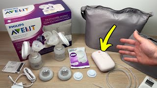 UNBOXING PHILIPS AVENT Double Electric Breast Pump [upl. by Nnahoj]