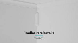 Plejd  WMS01 Trådlös rörelsevakt SV [upl. by Pahl]