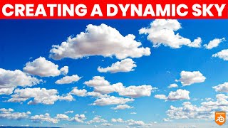 Creating a Dynamic Sky In Eevee  Blender Tutorial [upl. by Nbi]