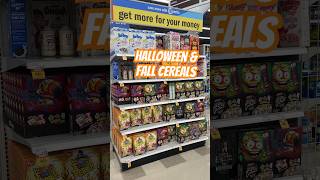 Halloween amp Fall Cereals at Meijer cereal halloweenfood meijer countchocula wednesdayaddam [upl. by Siroval]