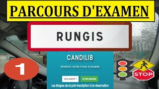 Examen permis de conduire RUNGIS 1 [upl. by Lunt]