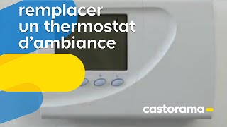 Remplacer un thermostat dambiance Castorama [upl. by Chrysa]