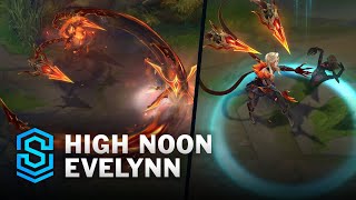 High Noon Evelynn Skin Spotlight  PreRelease  PBE Preview  League of Legends [upl. by Baker226]