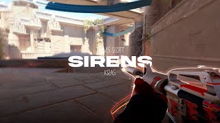 Sirens  CS2 Montage 1080P [upl. by Ellerahs]