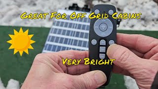 Amazing For Off Grid Lighting Really Bright [upl. by Redford506]