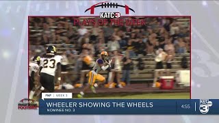 Raynes Kylin Wheeler wins Week 3 FNF Play of the Week [upl. by Joappa]