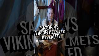 AngloSaxon Vs Viking Helmets Explained and Revealed shorts [upl. by Yralam]