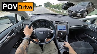 2022 Ford Mondeo IV Facelift 20 190hp Automatic  POV Test Drive [upl. by Colin820]