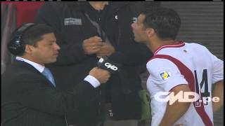 Mira las declaraciones de Claudio Pizarro tras el partido ante Bolivia [upl. by Eiramnerual]