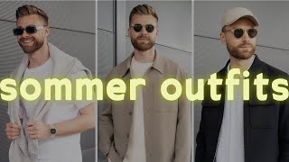 SOMMER OUTFITS für MÄNNER 2024 ● STYLINGTIPPS für MÄNNER [upl. by Fanchan]