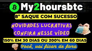 URGENTE quotMY2 HOURS NOVIDADES MUITO LUCRATIVAS E PROVA DE PAGAMENTO AO VIVO CONFIRA E VENHA LUCRAR [upl. by Yretsym446]