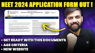 NTA NEET 2024 Latest News  NEET 2024 Registration Date  New Website For Registration NEET 2024 [upl. by Nilkcaj]