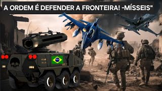 A ORDEMquot BRASIL VÊ RISCO E ACELERA COM DISPARO DE MÍSSIL E NOVOS TANKS NA FRONTEIRA XÔ DITADORquot [upl. by Eglanteen]