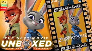 Zootropolis  Zavvi Exclusive 4K Ultra HD Collection Unboxing and Trailer [upl. by Enylorac]