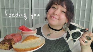 ASMR feeding you [upl. by Wendalyn]