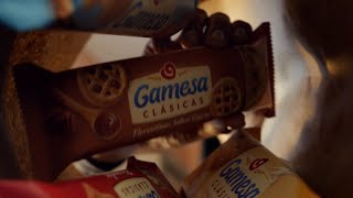 3 pasos para disfrutar tus galletas Florentinas Gamesa® [upl. by Prochora681]