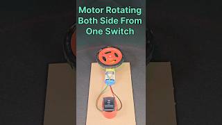 How to Connect DPDT Switch l Controlling DC Motor Using DPDT Switch diy shorts ytshorts [upl. by Anselm106]