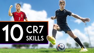 TOP 10 Cristiano Ronaldo Skills [upl. by Avron424]