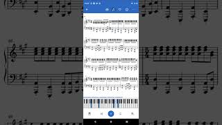 Chiquitita Abba piano song sheet [upl. by Esinart]