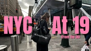 My New York City Trip At 19 From The Uk [upl. by Mac702]