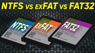 NTFS vs FAT32 vs exFAT  Everything You Need To Know [upl. by Iarahs]