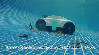 swimming pool robot vacuum cleaner [upl. by Yblehs668]