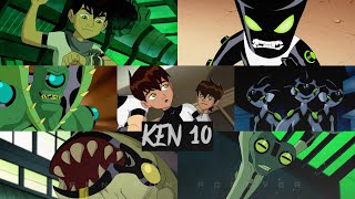 All Ken 10 transformations in Ben 10 [upl. by Ennaj]