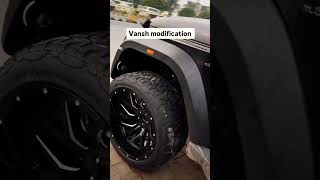 Thar alloy wheels vanshmodification [upl. by Alleon806]