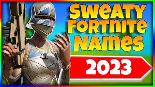 100 SweatyTryhard Fortnite NamesClan Names 2023 Not Taken [upl. by Ythomit]