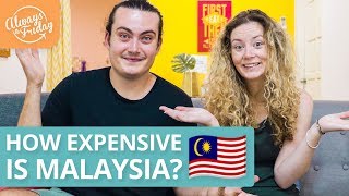 HOW EXPENSIVE IS MALAYSIA  COSTS OF LIVING amp TRAVEL [upl. by Adnamas]