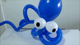 Como hacer un pulpo con globos [upl. by Lustig]