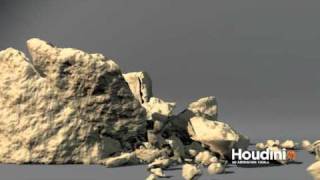 Houdini Voronoi Fracture Explosion [upl. by Oinigih]