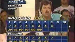 1992 PBA Seattle Open Match 3 Eric Adolphson vs Harry Sullins2 [upl. by Wileen]