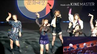 BTS reaction quotoh my girlquot  Seunghee Fancam  Remember me [upl. by Shanley968]