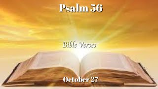 Daily Tamil Bible Reading  Psalm 56  சங்கீதம் 56 [upl. by Willner949]