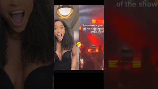 NIKKIS REACTION TO PAULY D FANS 📢  NIKKI amp DJ PAULY D shortsfeed love couple shorts funny [upl. by Keg]