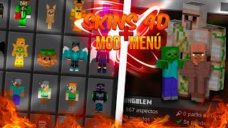 PACK DE SKINS 4D PARA MINECRAFT BEDROCK 121 [upl. by Merrilee]