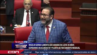 Rogelio Genao lamenta que Jarabacoa lleva 30 años esperando un acueducto y planta residual [upl. by Phoebe]