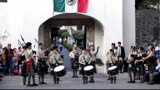 Mexican music by bagpipes band of St Patrick Battalion [upl. by Mauretta]