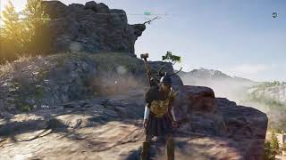 taygetos overlook synchronization where kassandra almost died assassins creed odyssey [upl. by Marrilee]