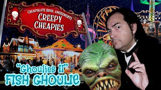 Creepy Cheapies FISH GHOULIE Mask Review Trick or Treat Studios quotGhoulies IIquot Movie Replica [upl. by Livvy]