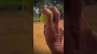 How to ball off cutter with tennis ball cricketshorts cricket fastbowling [upl. by Tse]