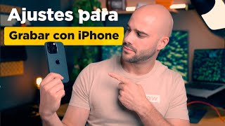 📲 iPhone 16 Pro Mejores Ajustes de Cámara para grabar vídeos PRO  Apple Prores Log [upl. by Ytsihc]