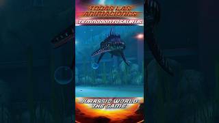 TEMNODONTOSAURUS Todas Las Animaciones JURASSIC WORLD THE GAME [upl. by Nerra663]